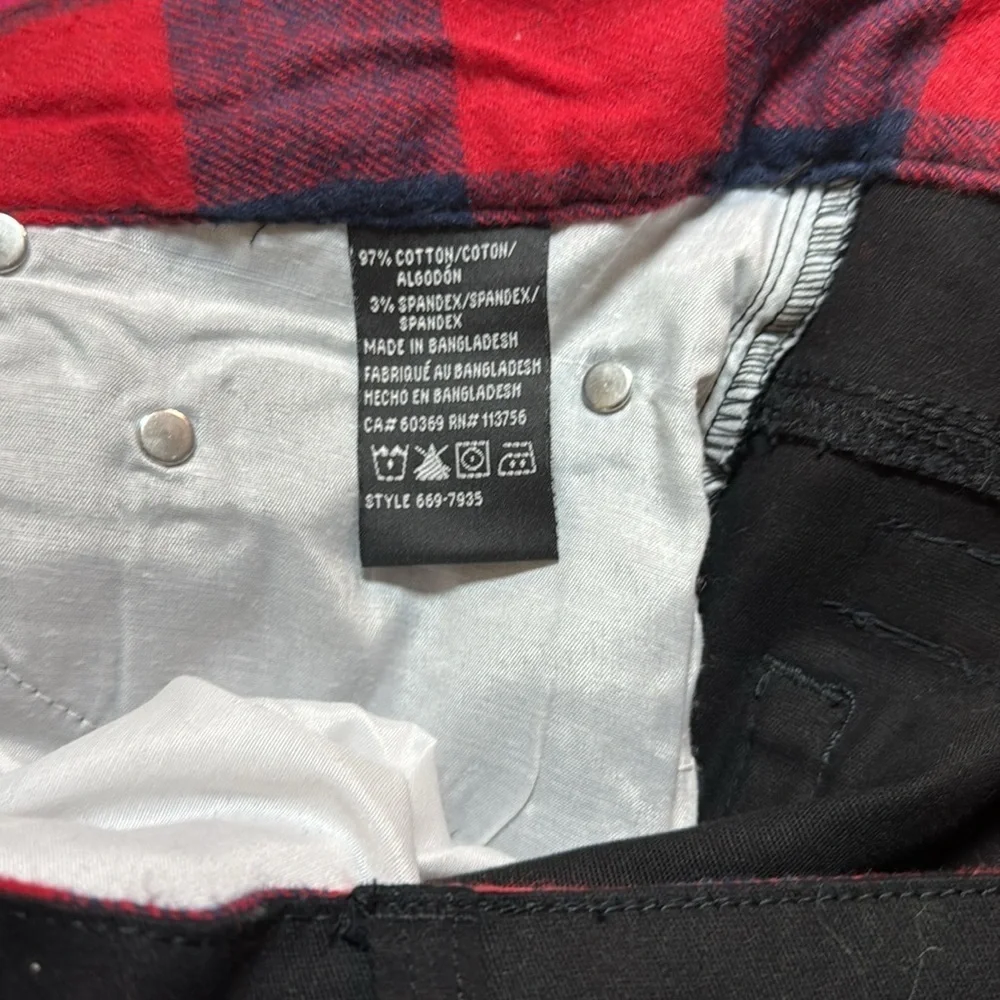 Canada Weather gear black authentic Heritage sport pants size 36 NWT